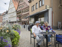 Au�engastronomie in Nagold (Bildnachweis: Stadt Nagold - Foto &copy;Ulrike Klumpp)
