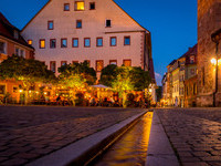 Innenstadt Abendstimmung (Bildnachweis: Wirtschaft und Tourismus VS GmbH) Innenstadt Abendstimmung (Bildnachweis: Wirtschaft und Tourismus VS GmbH)