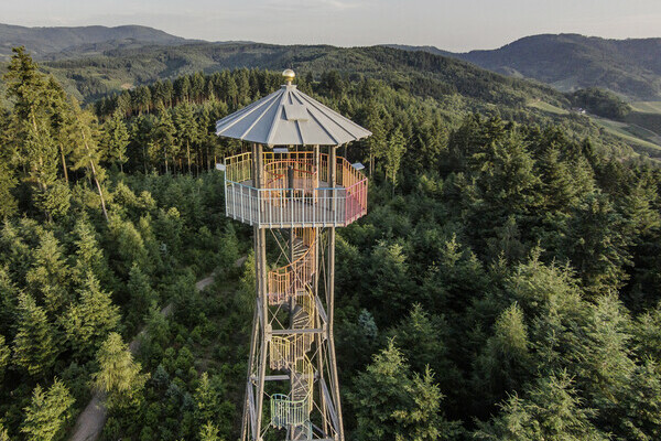 Geigerskopfturm am Brennersteig Copyright: (Renchtal Tourismus GmbH) Geigerskopfturm am Brennersteig Copyright: (Renchtal Tourismus GmbH)