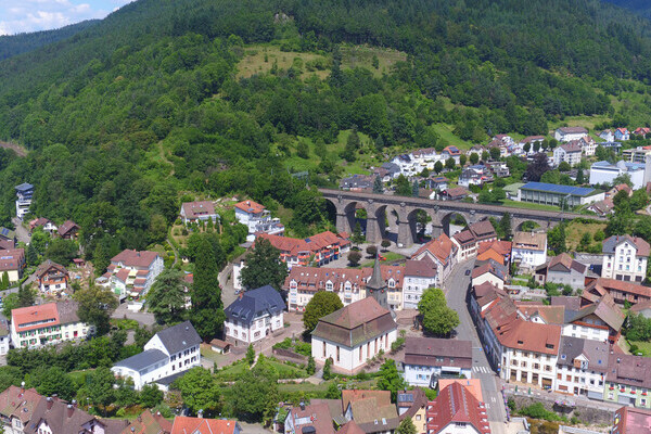 Eisenbahnviadukt Hornberg Bildnachweis: Mit freundlicher Genehmigung der Stadt Hornberg